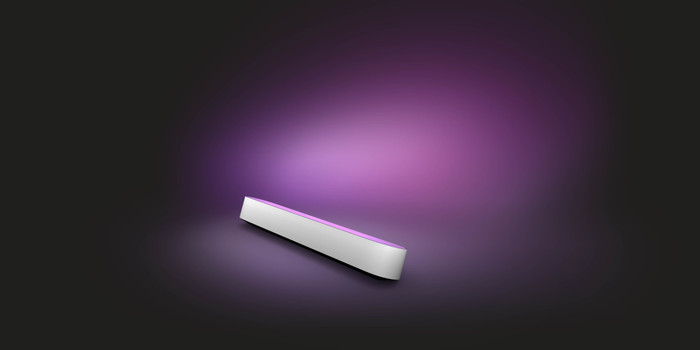 Philips Hue Play Lightbar White & Color Weiß Erweiterung produkt in gebrauch