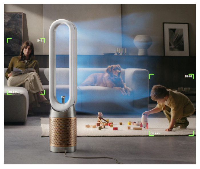 Dyson Find+Follow Purifier Cool PC3 product in use
