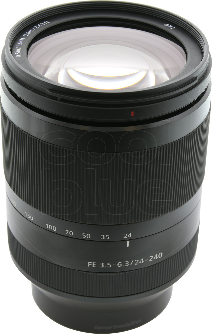 Sony FE 24-240mm f/3.5-6.3 OSS oberseite