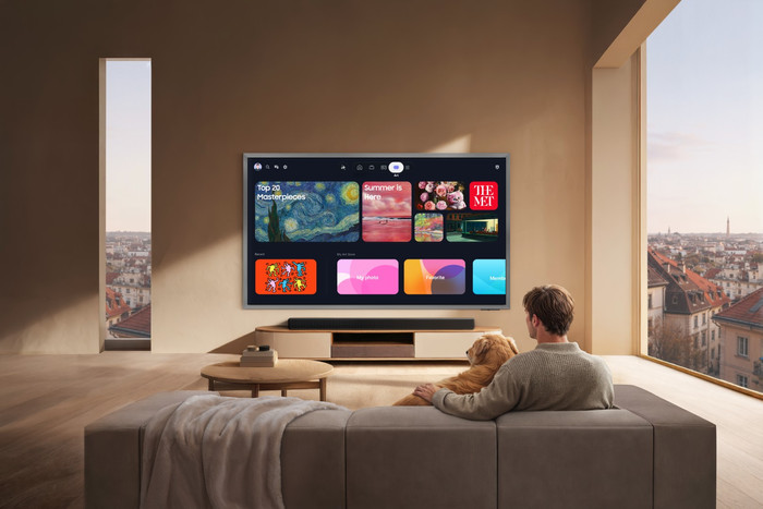 Samsung 65 Zoll OLED S95H 4K (2026) produkt in gebrauch