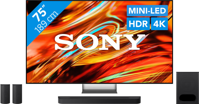 Sony Bravia 7 II True RGB 75 Zoll (2026) + Sony Bravia Theatre System 6 Schwarz Main Image