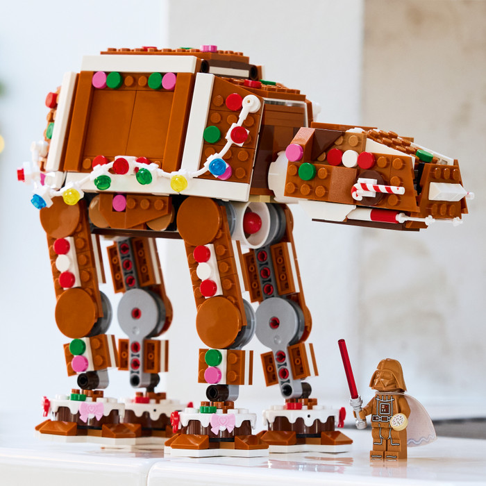 LEGO Star Wars Lebkuchen AT-AT 40806 produkt in gebrauch