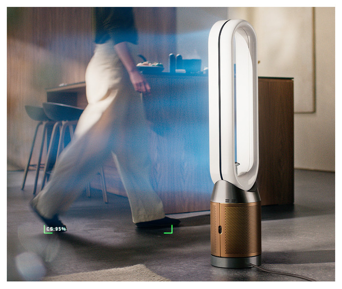 Dyson Find+Follow Purifier Cool PC3 product in use