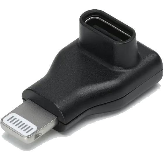 DJI Mic Series Mobile Receiver Adapter (USB-C auf Lightning) rückseite