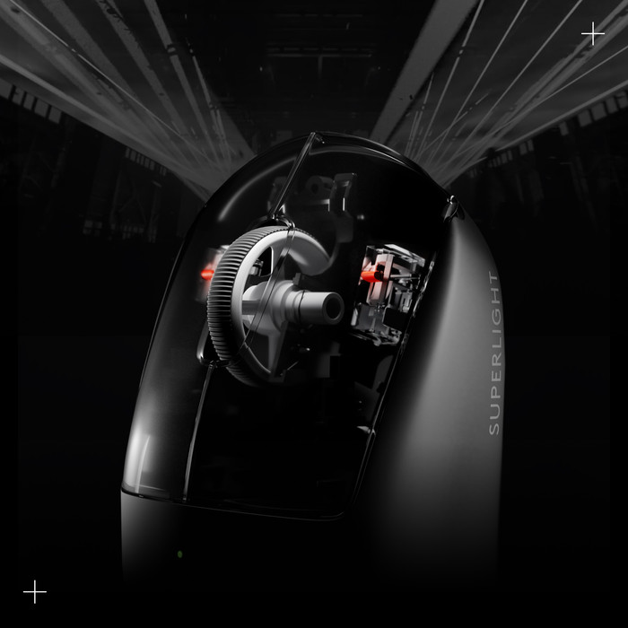 Logitech G PRO X Superlight 2 Lightspeed Kabellose Gaming-Maus Weiß visueller lieferant