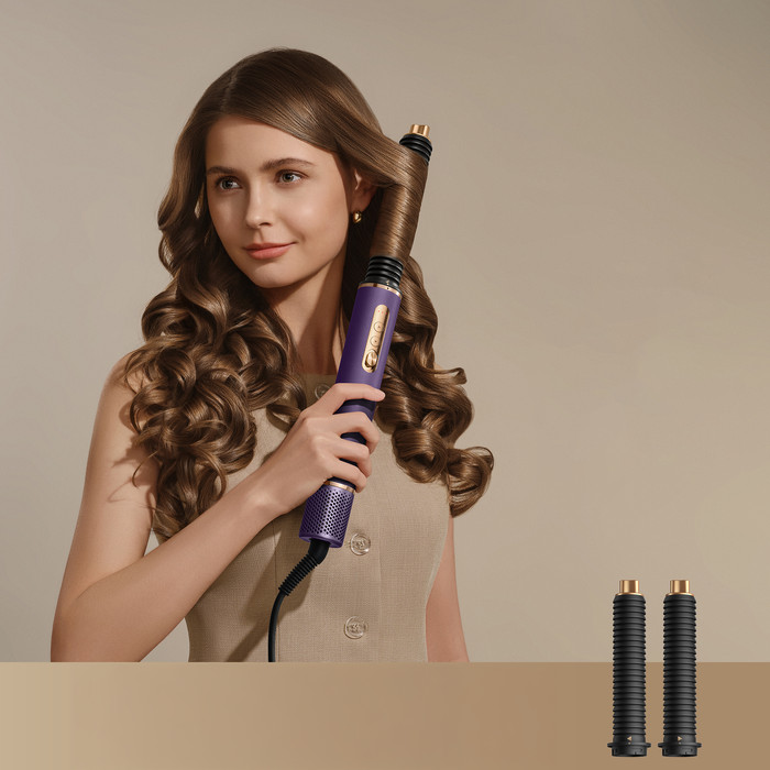 Dreame AirStyle Pro 2 Lila produkt in gebrauch
