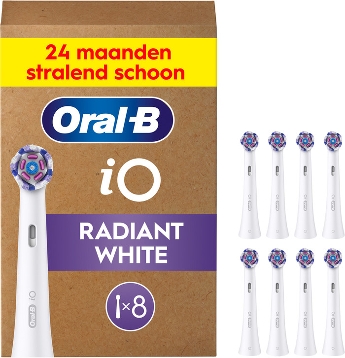 Oral-B iO Strahlendes Weiss (8 Stück) Weiß Main Image