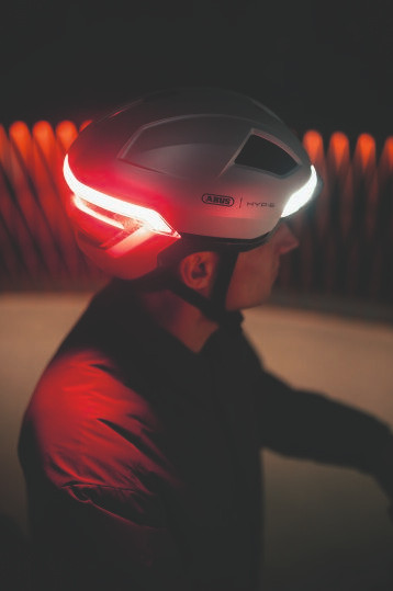 ABUS HYP-E Silber S produkt in gebrauch