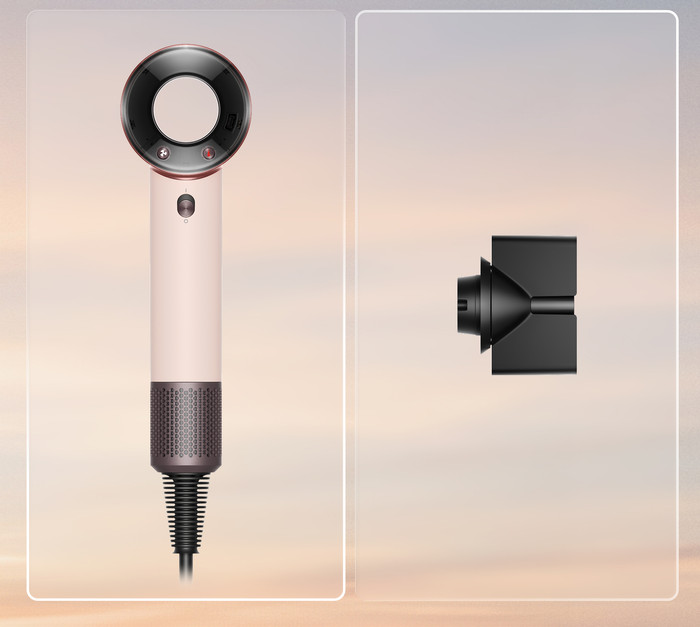 Dyson Supersonic Travel Ceramic Pink zubehör