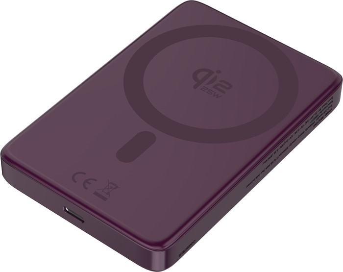 BlueBuilt Wireless Powerbank mit Qi2.2 und MagSafe 10.000 mAh mit Schnellladen 25 Watt Rot Main Image