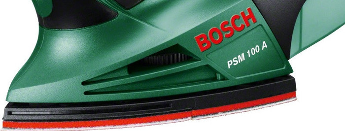 Bosch PSM 100 A + 30 Schleifpapier detail