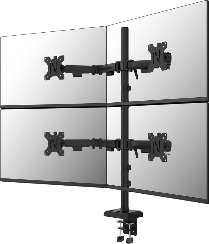 Neomounts NERO DS60-600BL2-2 Monitorhalterung Schwarz Main Image