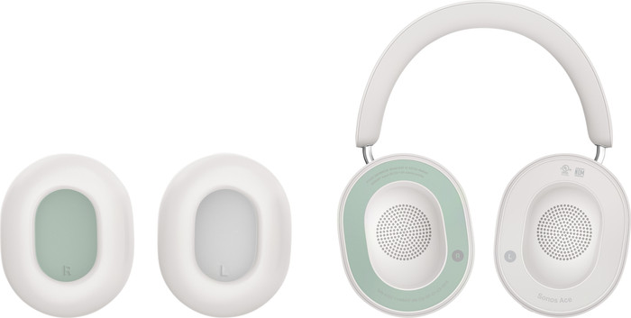 Sonos Ace Ear Cushions White front