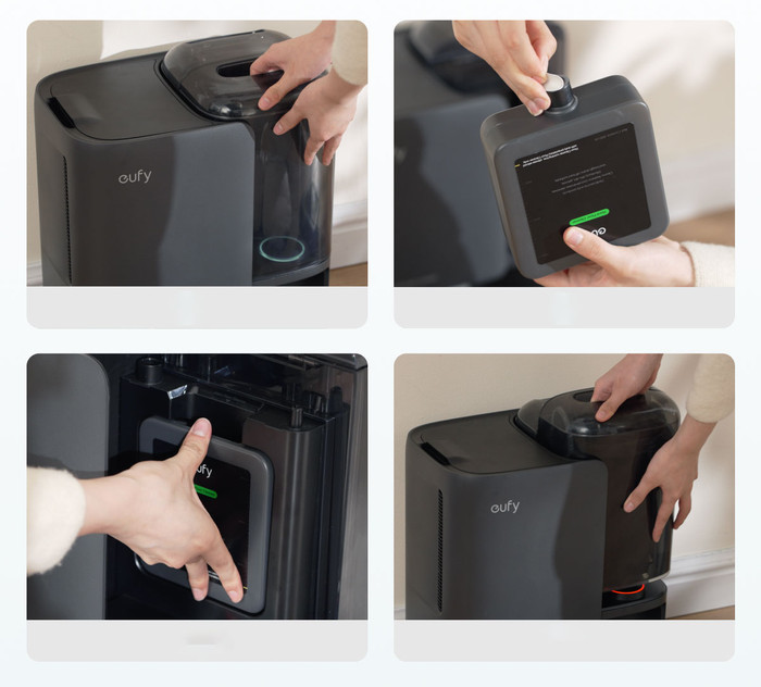 eufy OMNI E25/E28/C28 Bodenreiniger produkt in gebrauch