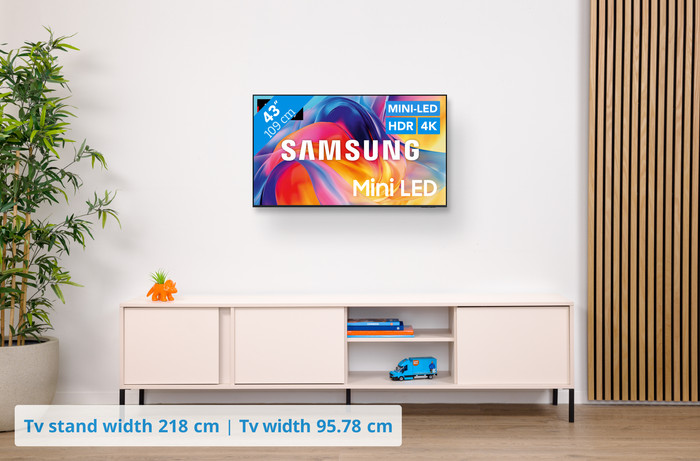 Samsung 43 inches Mini-LED M70H 4K (2026) visual Coolblue 1