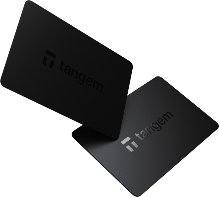Tangem Card 2.0 Set of 2 Cards Semiconductor Smart Card front