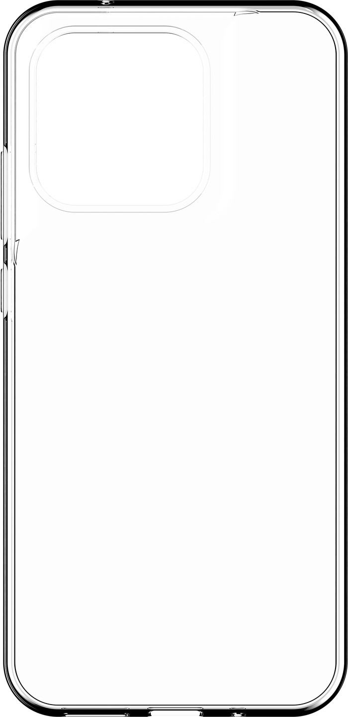 Just in Case Soft Design Motorola Moto G67 / G77 Backcover Transparent vorne