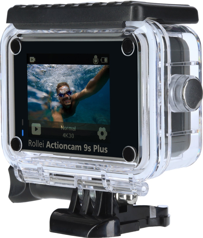 Rollei Action Camera 9S with Accessories detail
