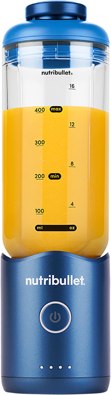 Nutribullet FLEX Blau produkt in gebrauch