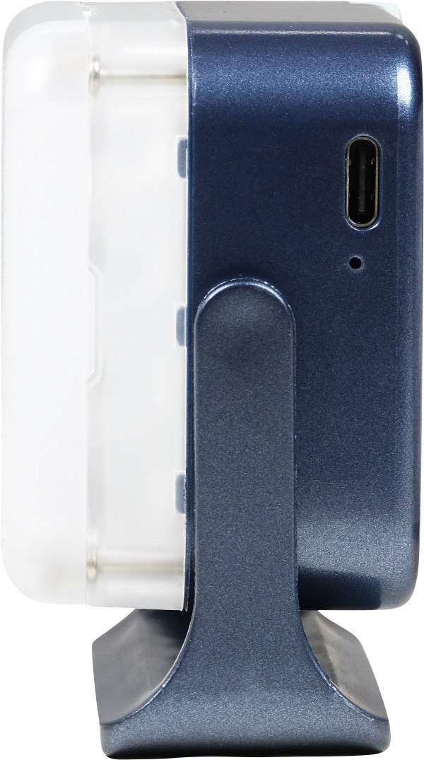 Nanlite Pico LED Mini Pocket Light Midnight Blue right side