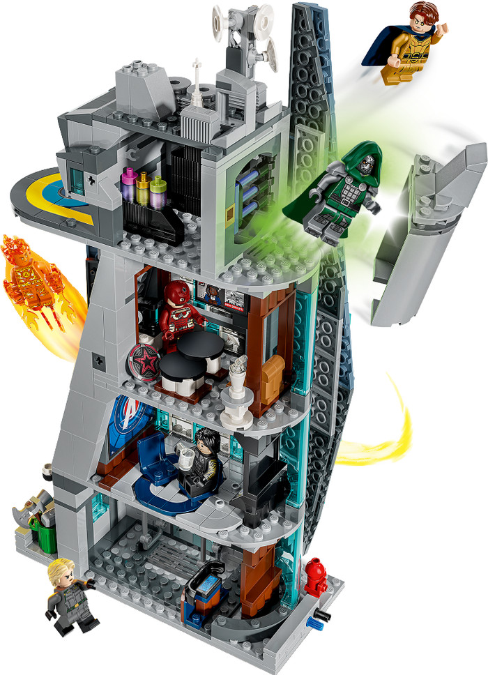 LEGO Marvel Avengers: Doomsday Neuer Avengers Tower 76352 vorne