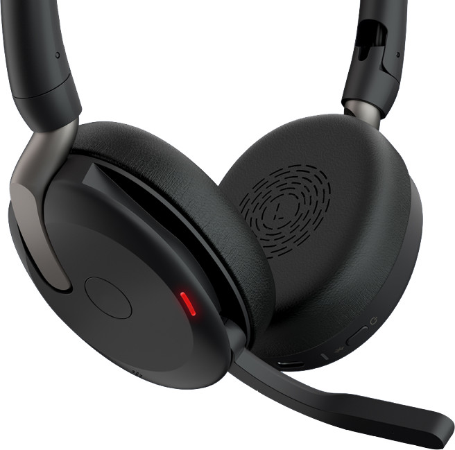 Jabra Evolve2 65 Flex UC Stereo USB-A Kabelloses Office-Headset detail