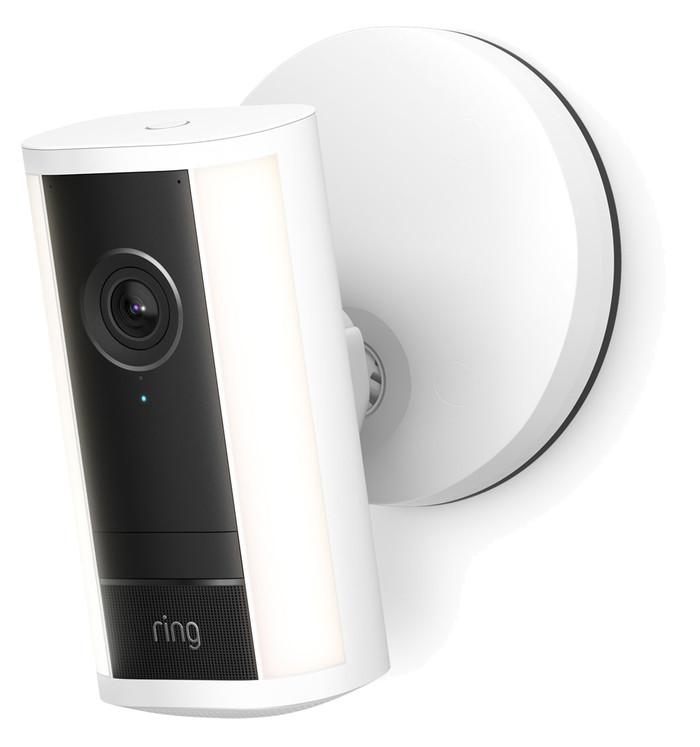 Ring Spotlight Cam Pro 2. Generation Stecker Weiß rechte seite