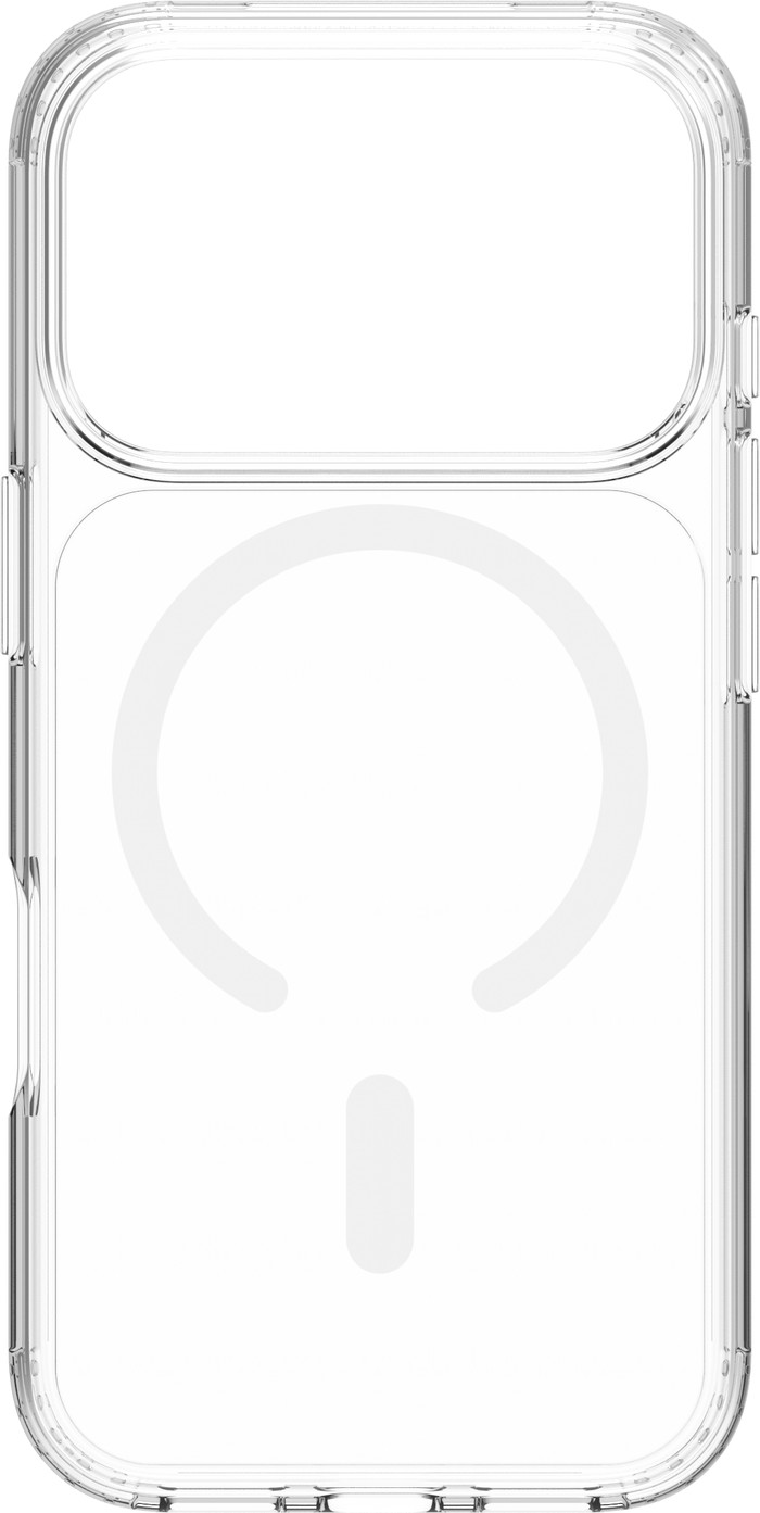 BlueBuilt Protective Backcover mit MagSafe iPhone 17 Pro Transparent + iPhone 17 Pro Panzerglas vorne