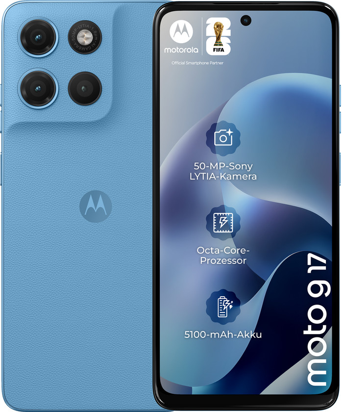 Motorola Moto G17 Hellblau 4G Main Image