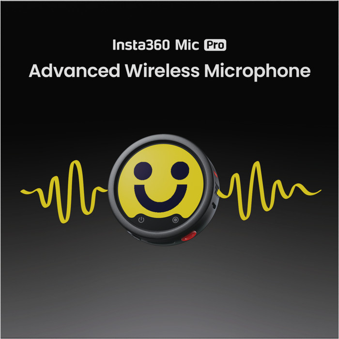 Insta360 Mic Pro Sender (Graphite Black) visueller lieferant