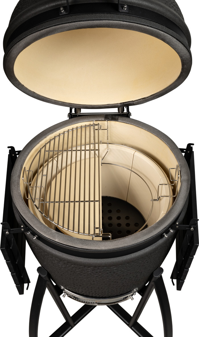 Grill Guru Prime Matte Black Large inside