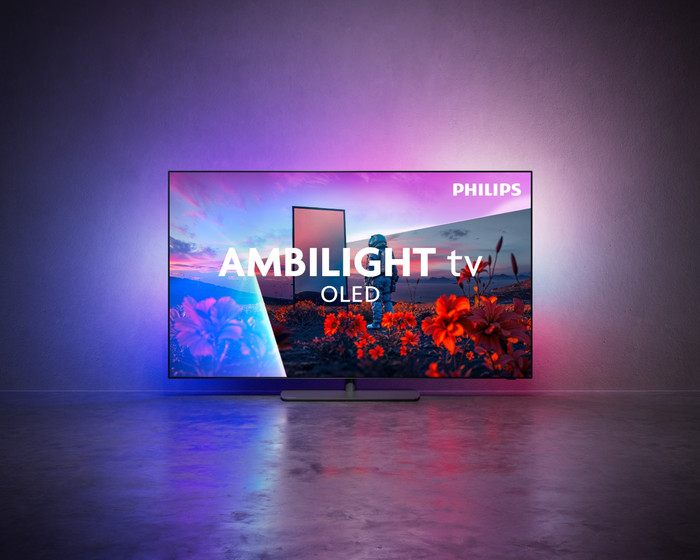 Philips Ambilight 65 inches OLED811 (2026) product in use