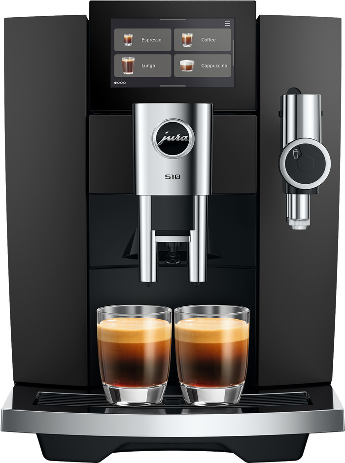 JURA S10 Obsidian Black (EA) vorne