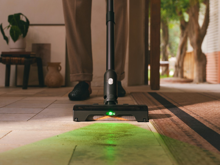 Roborock H60 Hub Ultra produkt in gebrauch