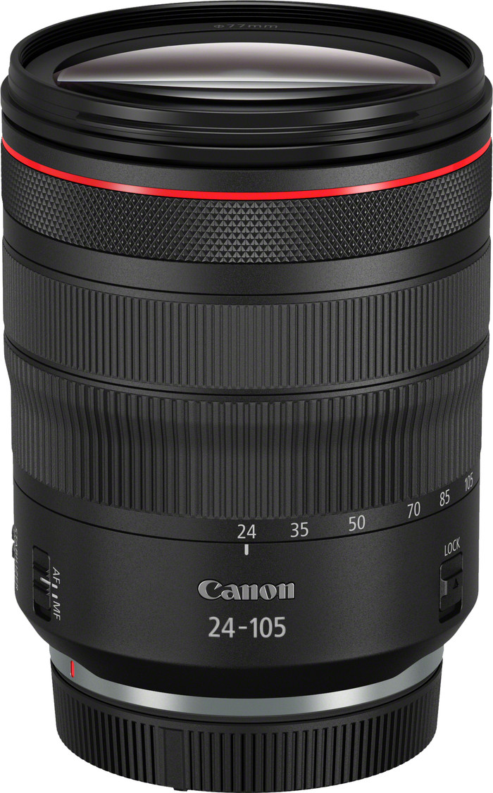 Canon RF 24-105mm f/4L IS USM linke seite