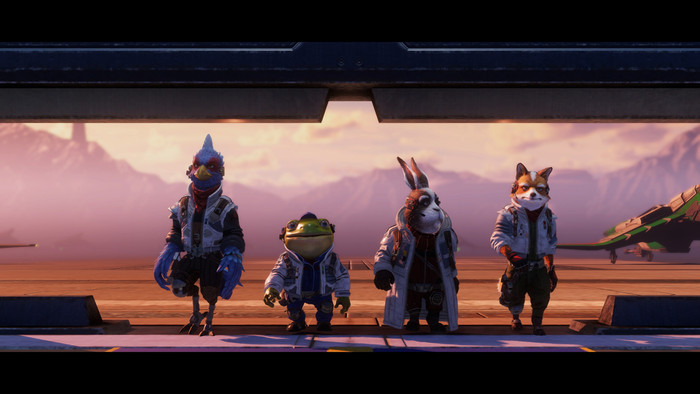 Star Fox Nintendo Switch 2 produkt in gebrauch