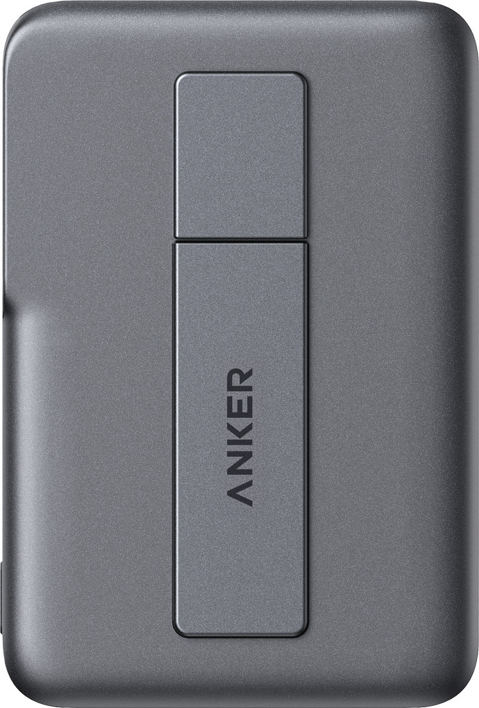 Anker Wireless Power Bank 10,000 mAh with MagSafe and Qi2 25W Gray bottom