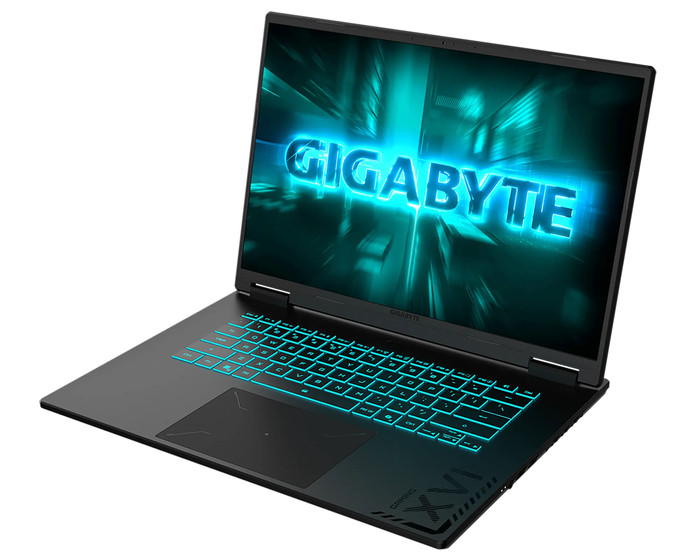 GIGABYTE GAMING A16 PRO DXHG4DECC4SH - 16" - Intel Core i7 - 16GB RAM/1TB SSD - RTX 5060 rechte seite