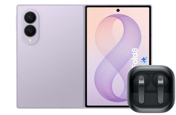 Samsung Galaxy Z Fold 8 256GB Lilac 5G + Samsung Galaxy Buds4 Pro Black Main Image