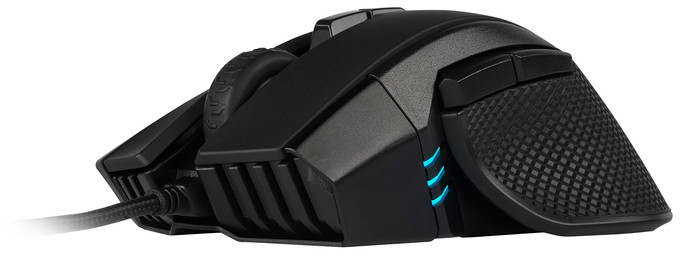 Corsair Ironclaw RGB Gaming-Maus vorne