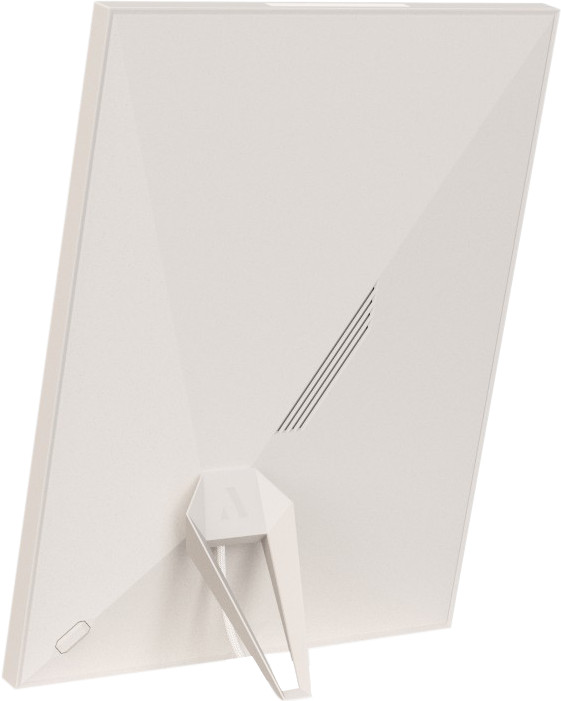 Aura Frames Aspen White back