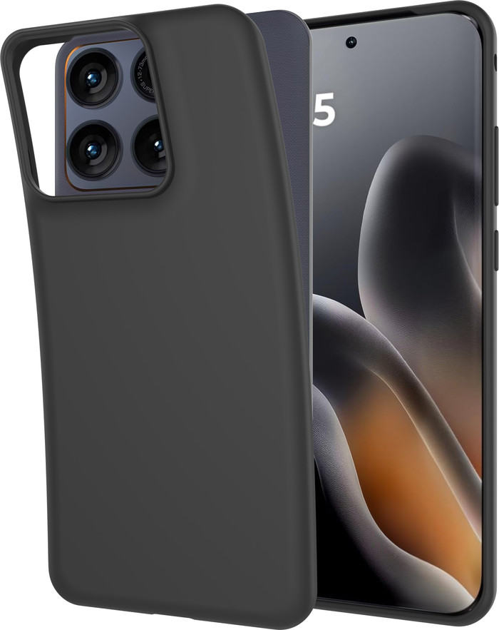 Just in Case KickLite Motorola Edge 70 Fusion Backcover Schwarz Verbundprodukt
