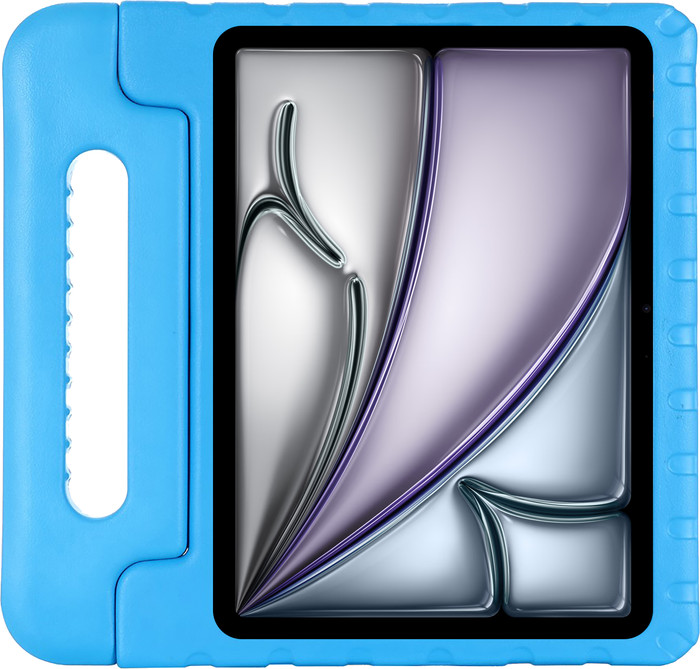 Just in Case Apple iPad Air 11 Zoll (2025/2024) Kids Cover Blau vorne