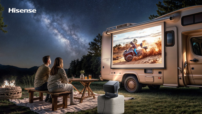 Hisense C3 (2026) produkt in gebrauch