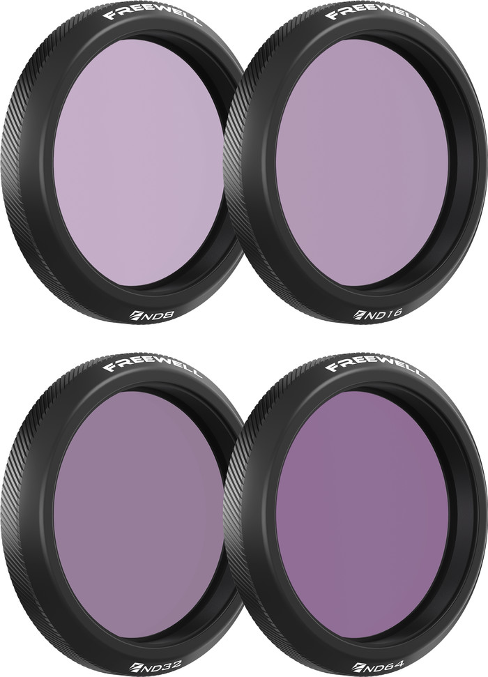 Freewell DJI Osmo Action 5 Pro Filters Standard Day 4-pack Main Image