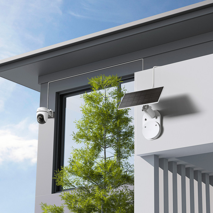 TP-Link Tapo C610 Solar Kit product in use