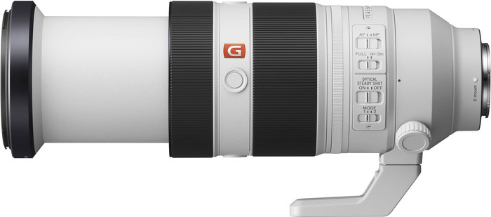Sony FE 100-400mm f/4.5-5.6 GM OSS linke seite