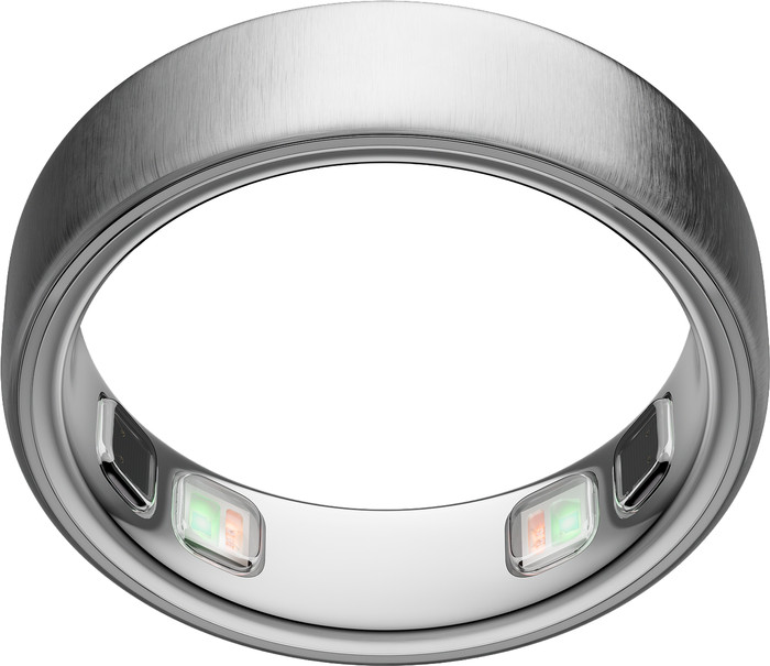 Oura Ring 5 Größe 7 Brushed Silver Main Image