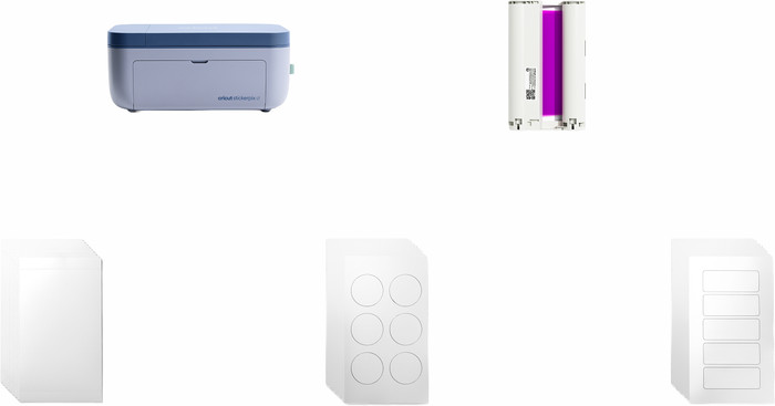 Cricut StickerPix Print Essential Set zubehör