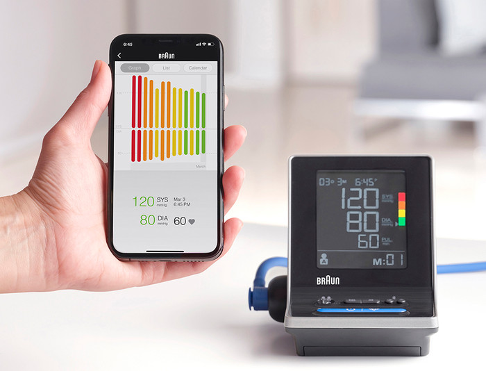 Braun ExactFit 5 Connect BUA6350EU product in use